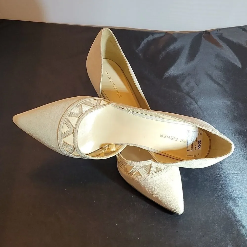 BRAND NEW MARC FISHER D'ORSAY LOW HEEL WOMEN'S PUMP